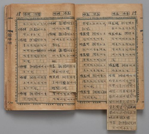 말모이 원고 본문[문화재청 제공. 재판매 및 DB 금지]