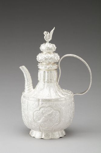 박봉현 작가의 '은제 고부조 타출 봉황문 주전자'[국립무형유산원 제공. 재판매 및 DB 금지]