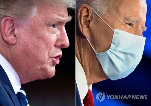 트럼프와 바이든[AFP=연합뉴스 자료사진]