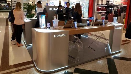 상파울루 시내 쇼핑센터의 화웨이 매장 [브라질 뉴스포털 UOL]