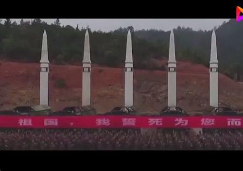 미중 갈등 속 중국 '폭격기·미사일 동원 모의 타격' 영상 공개[웨이보 캡처.재판매 및 DB 금지]