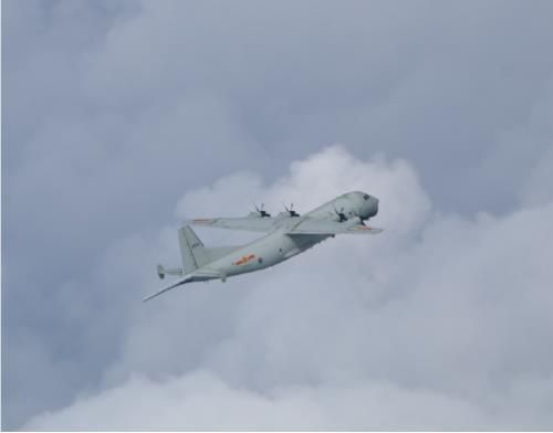 중국군 윈-8 대잠초계기[대만 국방부 캡처, 재판매 및 DB 금지]