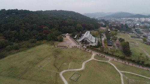 백제 사비 왕궁터 정비사업이 추진되는 부소산성 전경[부여군 제공. 재판매 및 DB 금지]