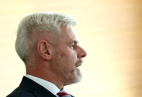 미하엘 라이펜슈툴 신임 주한독일대사(서울=연합뉴스) 이지은 기자 = 미하엘 라이펜슈툴 신임 주한독일대사가 지난 11일 성북동 대사관저에서 연합뉴스와 인터뷰를 하고 있다. 2020.11.15 jieunlee@yna.co.kr