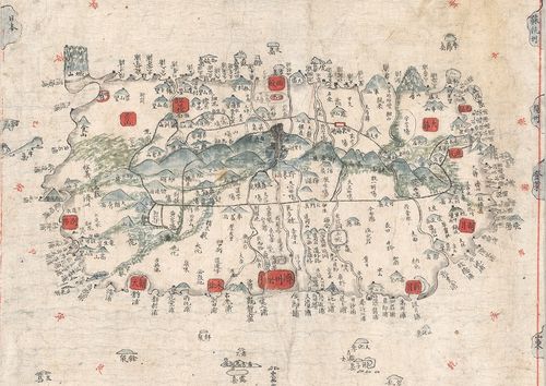 탐라순력도 내 '한라장촉' 부분[국립제주박물관 제공, DB 금지]