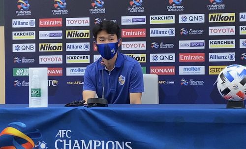 기자회견 하는 윤빛가람.[한국프로축구연맹 제공. 재판매 및 DB 금지]