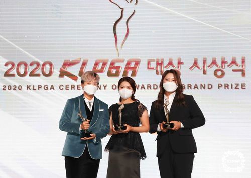 왼쪽부터 김효주, 최혜진, 유해란. [KLPGA 제공. 재판매 및 DB 금지]