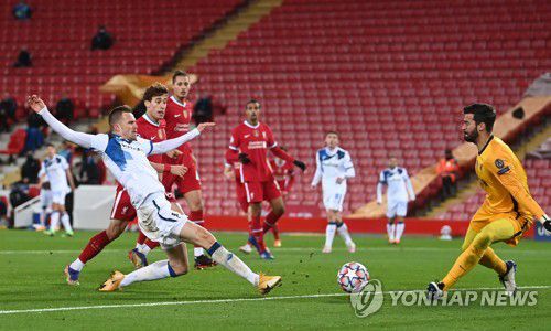 아탈란타 요시프 일리치치의 결승 골 장면[EPA=연합뉴스]