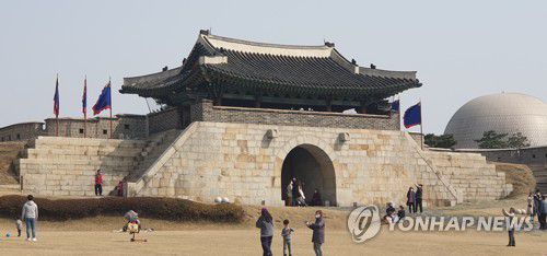 수원 화성[촬영 정유진]