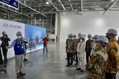 11월 24일 김상희 부의장, 현대차 인니 공장 건설 현장 방문[현대차 인도네시아 법인 제공]