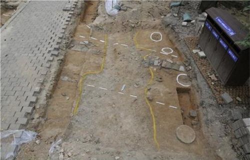 군창터 구간 와적기단 건물터[국립부여문화재연구소 제공. 재판매 및 DB 금지]