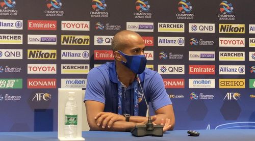 기자회견 하는 울산 주니오.[한국프로축구연맹 제공. 재판매 및 DB 금지]