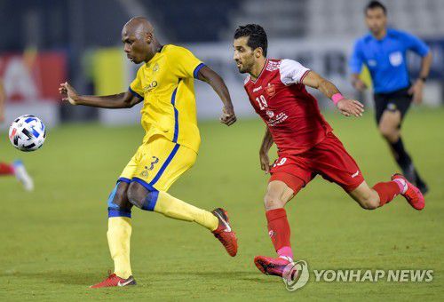 페르세폴리스의 바히드 아미리(오른쪽) [EPA=연합뉴스 자료사진]