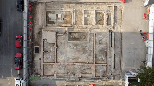 발굴 완료한 옛 목포세관 본관 터[목포시 제공·재판매 및 DB 금지]