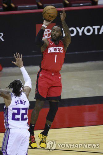 휴스턴 존 월의 슛[AP=연합뉴스]