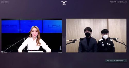 2021 LCK 스프링 미디어데이 [줌 화면 캡처. 재판매 및 DB 금지]