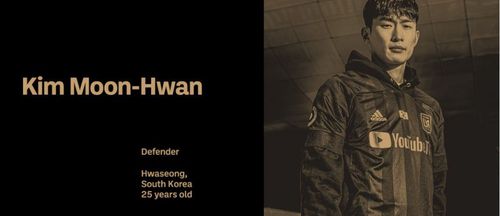 김문환 영입을 발표한 LAFC[LAFC 홈페이지 캡처. 재판매 및 DB 금지]