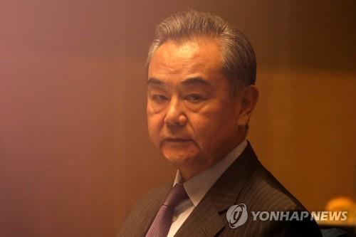 왕이 중국 외교부장[AFP=연합뉴스]