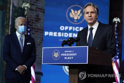 토니 블링컨 국무부 장관 지명자 [AP=연합뉴스]