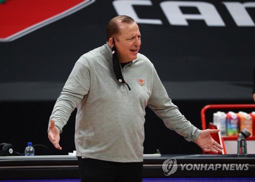 톰 티보도 감독.[로이터=연합뉴스] Mandatory Credit: Kim Klement-USA TODAY Sports