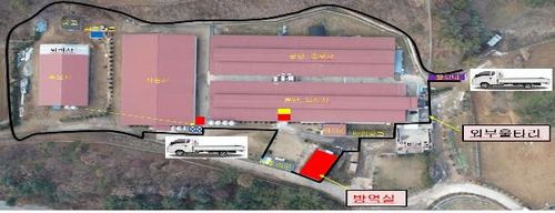 축산차량 출입통제[강원도 제공.재판매 및 DB 금지]