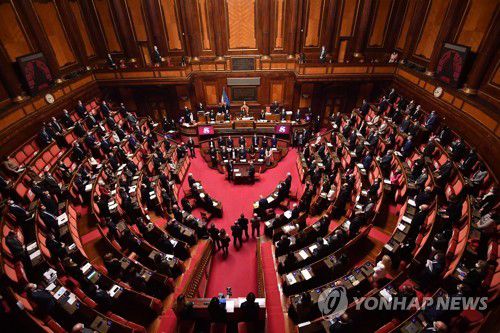 이탈리아 상원의사당. [EPA=연합뉴스 자료사진]