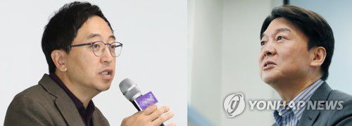 (왼쪽부터) 금태섭 - 안철수[연합뉴스 자료사진]