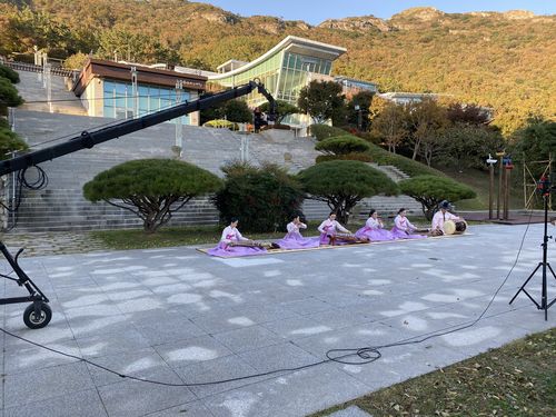 홍보 영상 제작 장면[남도국악원 제공·재판매 및 DB 금지]