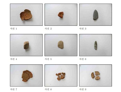 울산 북구 골프장 조성 부지서 출토된 유물 중 일부. [울산시 북구 제공. 재판매 및 DB 금지]