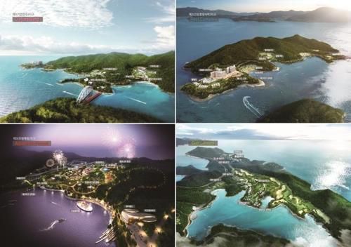 구산해양관광단지 조감도[연합뉴스 자료사진]