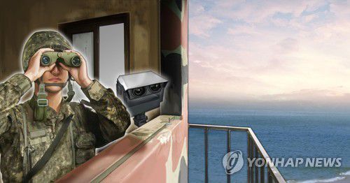 허술한 군 해안 경계 (PG)[장현경 제작] 사진합성·일러스트