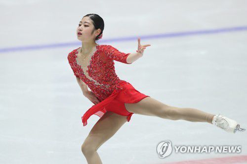 한국 피겨 여자싱글의 기대주 이해인.[연합뉴스 자료사진]