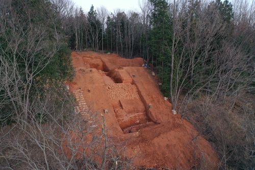 경남 고성 만림산 토성 발굴조사[경남도 제공. 재판매 및 DB 금지]