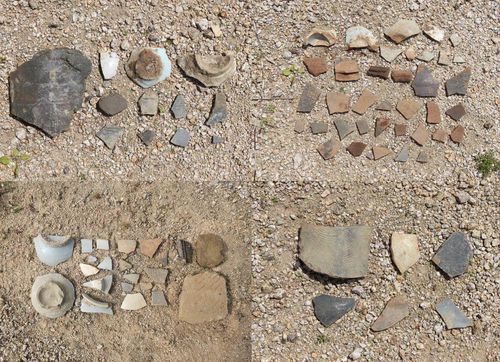 계양테크노밸리 대상지서 수습된 유물[문화재 지표조사 결과보고서 갈무리. 재판매 및 DB 금지]