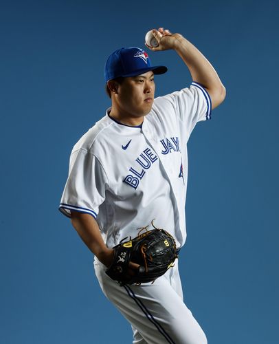 토론토 블루제이스 류현진의 2021시즌 프로필 사진[토론토 공식 트위터 캡처. 재배포 및 DB 금지]