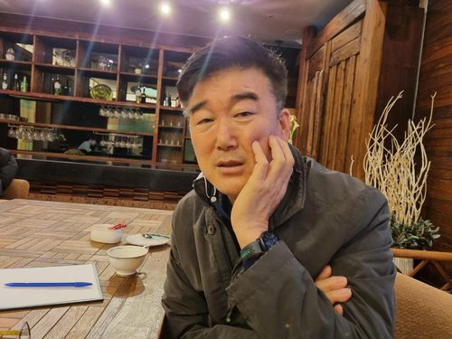 민경삼 SK 대표이사 [촬영=천병혁 기자]