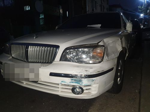 피해 차량[독자 입수 제공. 재판매 및 DB 금지]