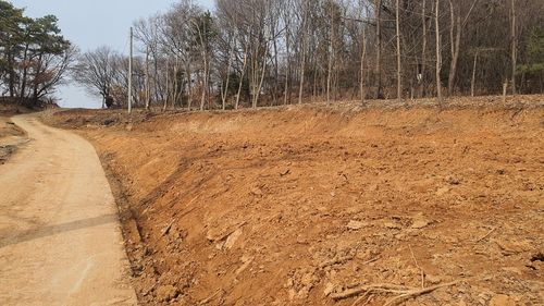 광명시 공무원이 매입한 가학동 토지[촬영 = 김솔 기자]