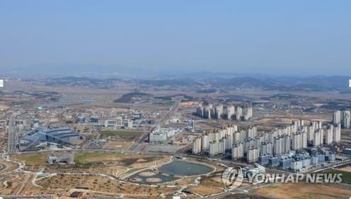 충남도청 이전 내포신도시[연합뉴스 자료사진]
