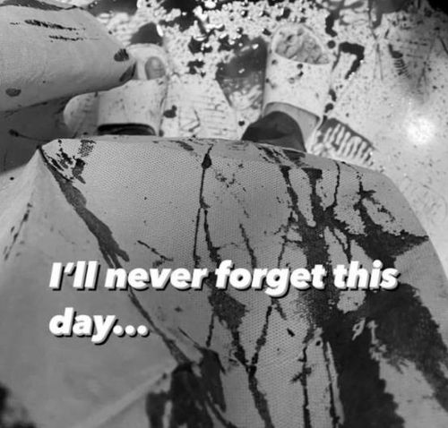 시민들이 흘린 피…"이날을 잊지 않겠다"[트위터 @Moriarty1315145]