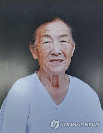 고 김을정 명예보유자[제주도 제공. 재판매 및 DB금지]