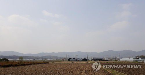 SK하이닉스(용인 반도체 클러스터) 용인시 원삼면 일대 토지[촬영 안철수]