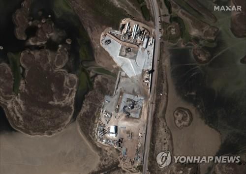 스페이스X 보카치카 시설 항공 사진[EPA/SPACEX=연합뉴스, 재판매 및 DB 금지]