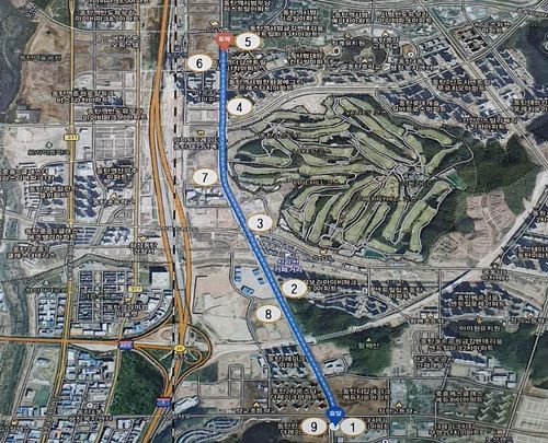 자율주행 셔틀버스 정류장[화성시 제공. 재판매 및 DB금지]