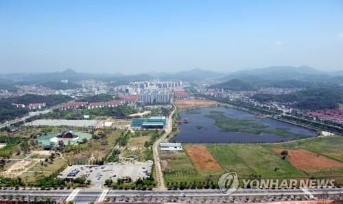 '4·16 생명안전공원'이 들어설 안산 화랑유원지[안산시 제공. 재판매 및 DB 금지]