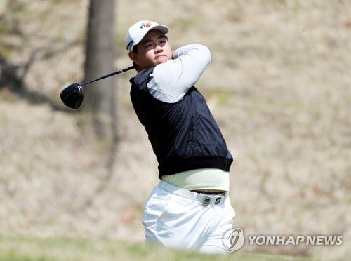 김주형, 드라이버 티샷 [KPGA 제공. 재판매 및 DB 금지] photo@yna.co.kr