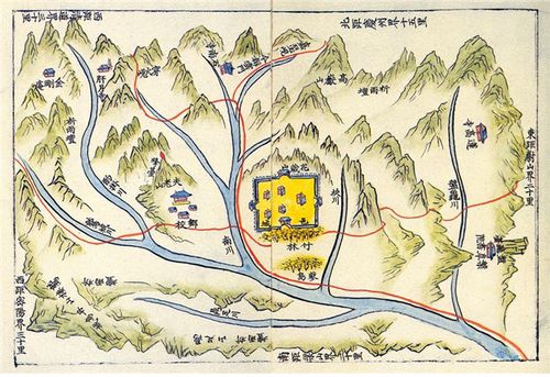 반구천이 표기된 언양현 지도[문화재청 제공. 재판매 및 DB 금지]