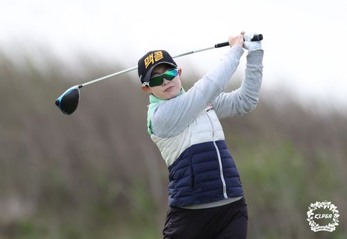 김효문의 드라이버 스윙.[KLPGA 제공. 재판매 및 DB 금지]