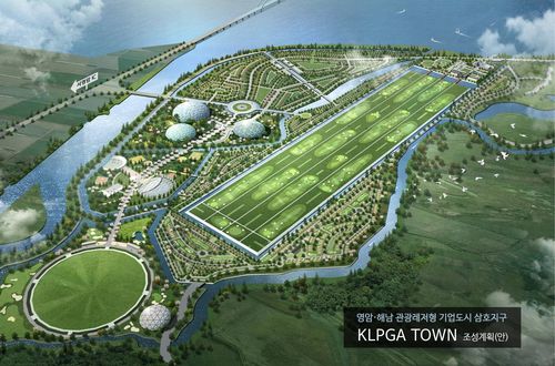 KLPGA 골프타운 조감도[전남도 제공·재판매 및 DB 금지]