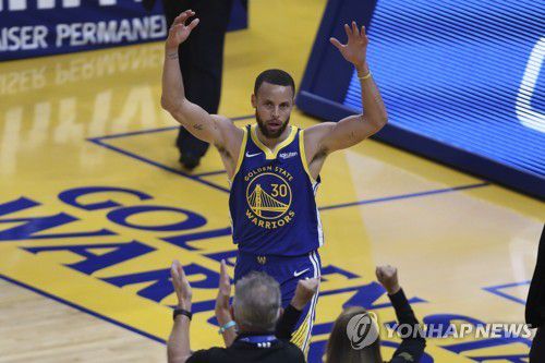 스테픈 커리[AP=연합뉴스]